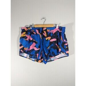 New Balance Womens Multicolor Running Pull on Shorts Sz 2XL Training Jogging